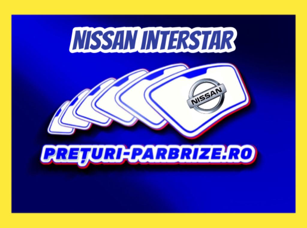 luneta NISSAN INTERSTAR Box X70