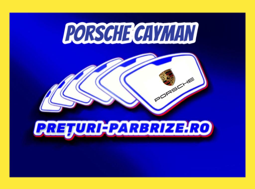 geam PORSCHE CAYMAN (981)